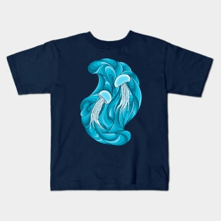 The jellyfish dance Kids T-Shirt